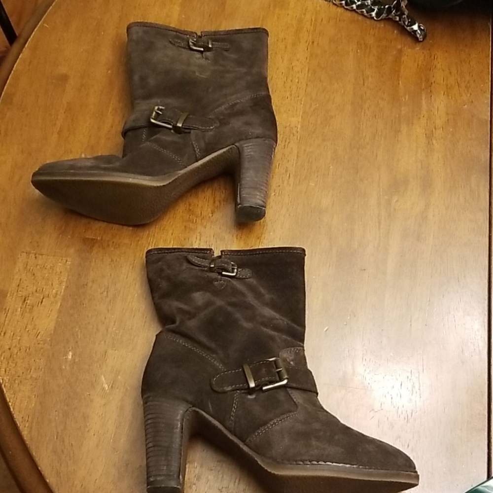 Barney's New York Brown Boots - Picture 4 of 12